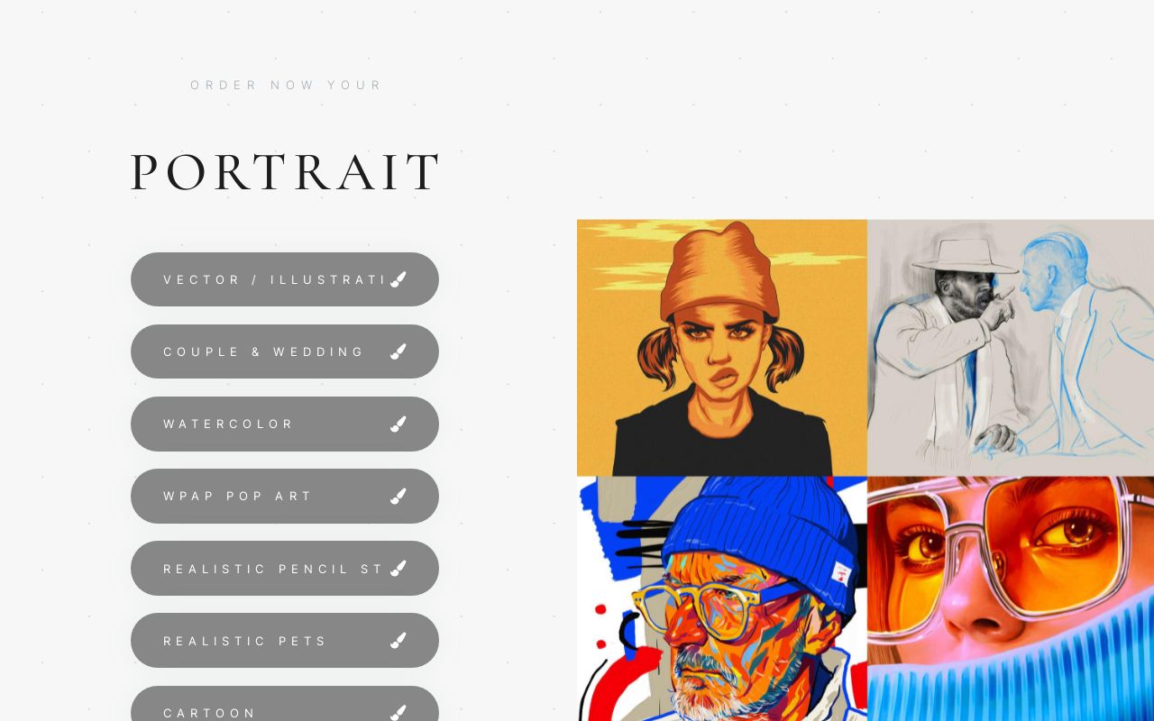 Carrd profile picture for @portrait